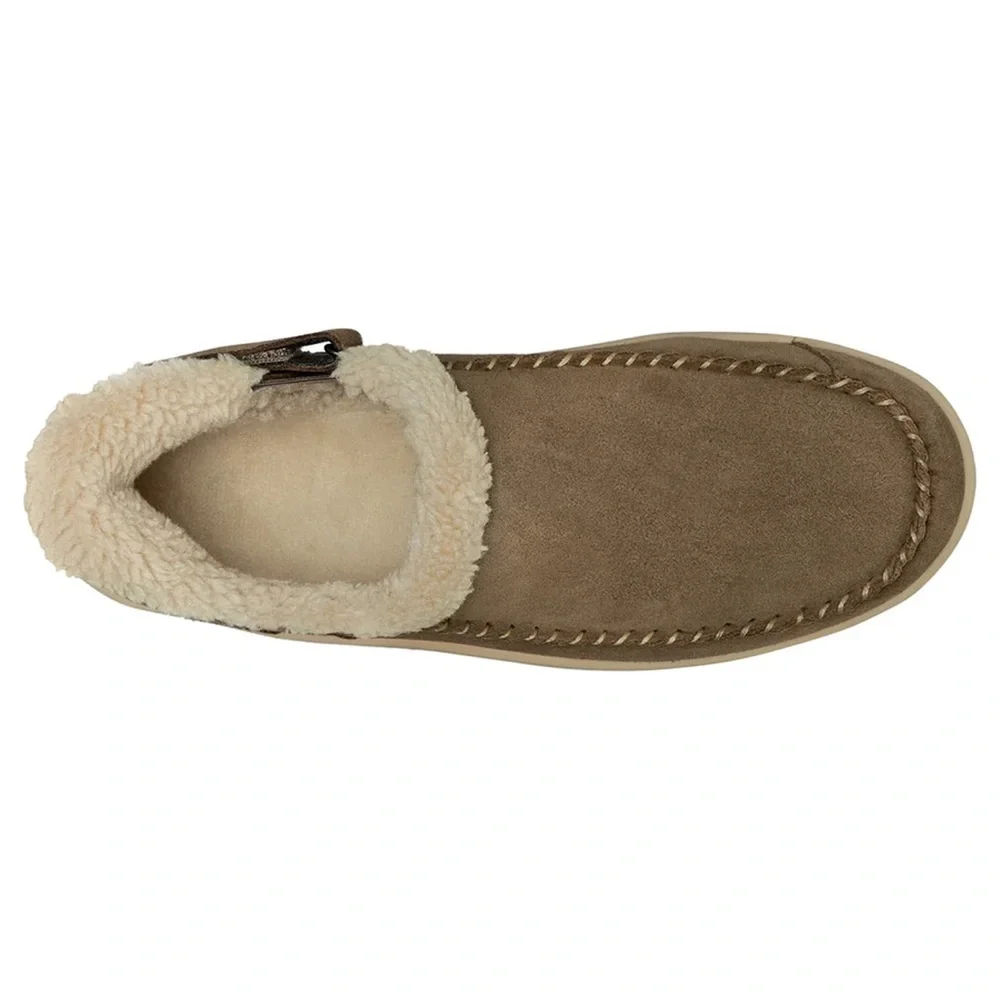 Cozy Women's Tan Slip-On Slippers - Picture 3 of 8